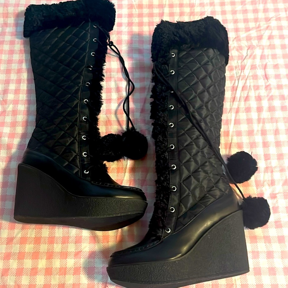 Snow Bunny Knee High Boots